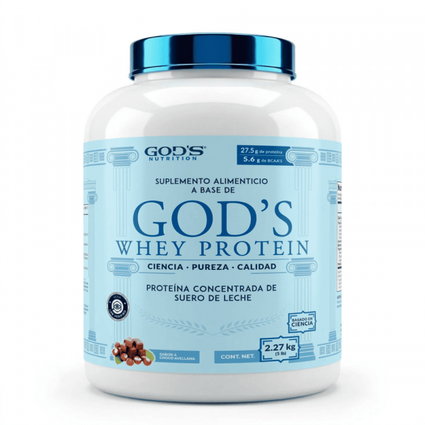 GOD'S WHEY PROTEIN 5 LBS
